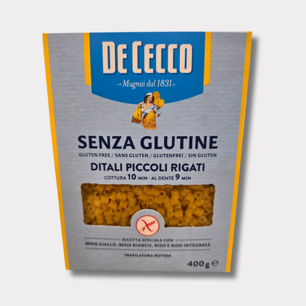 Ditali Piccoli Rigati Senza Glutine De Cecco 400g