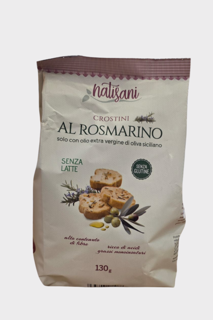 Crostini al Rosmarino Natisani 130g