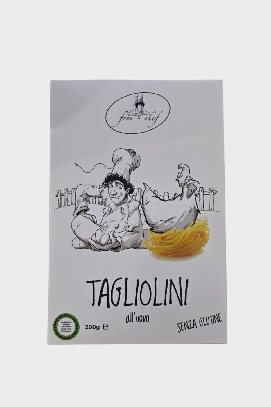 Tagliolini all’uovo senza glutine Free Chef