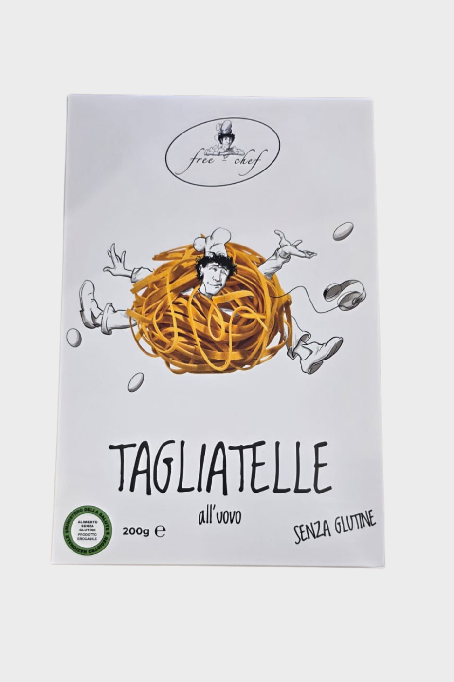 Tagliatelle all’uovo senza glutine Free Chef