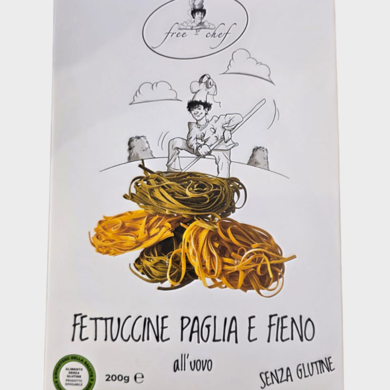 Fettuccine paglia e fieno Free Chef